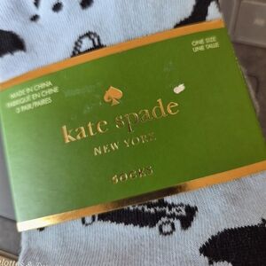 Kate Spade - No Show Socks, 3-Pack